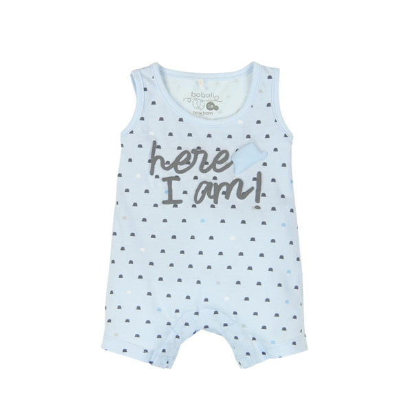 Boboli Playsuit - Blue Hats