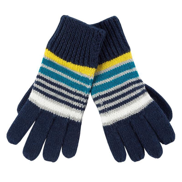 Boboli Gloves - Winter Stripe