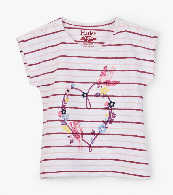 Hatley Mini Tee - Lovey Birds