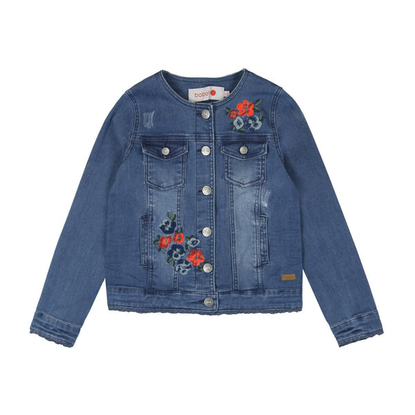 Boboli Jacket - Pale Denim Blue