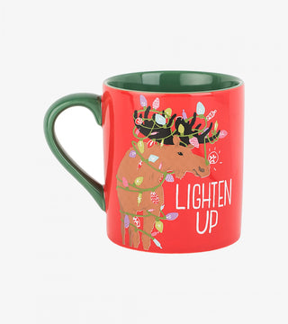 Hatley Christmas Coffee Mug - Lighten Up