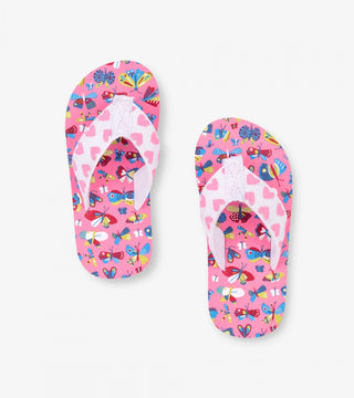 Hatley Flip Flops - Pretty Butterflies