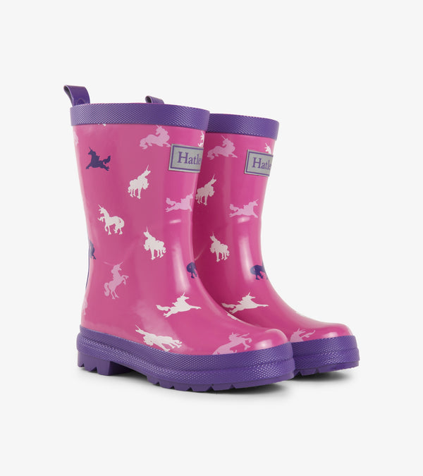 Hatley Gumboots - Unicorn Silhouettes