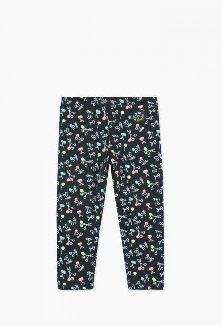 Boboli Leggings - Cherry Print