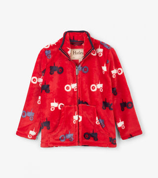 Hatley Fleece Jacket - Farm Tractor