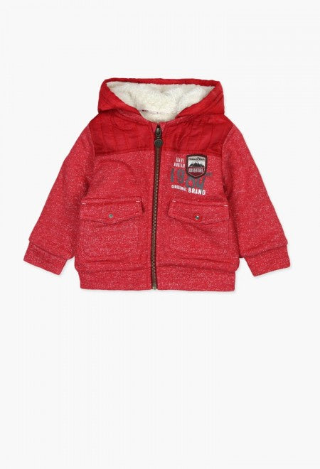 Boboli Jacket - Red Fleck