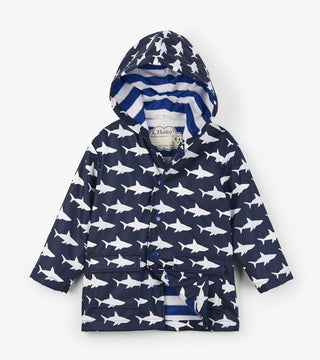 Hatley Raincoat - Shark Frenzy