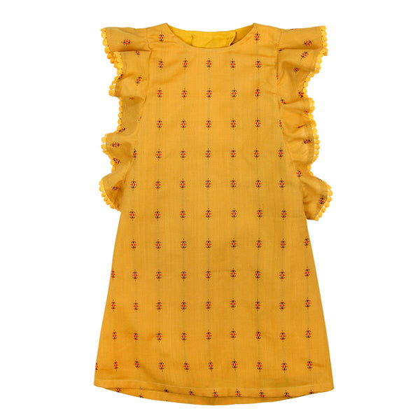 Boboli Dress - Mustard