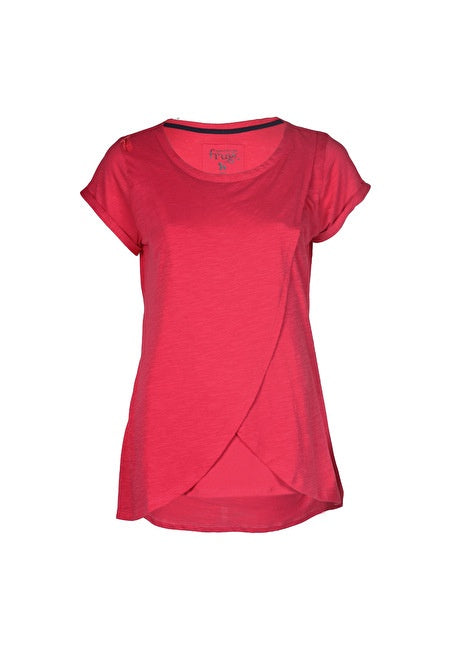 Frugi Womens Swoop Top - Barberry