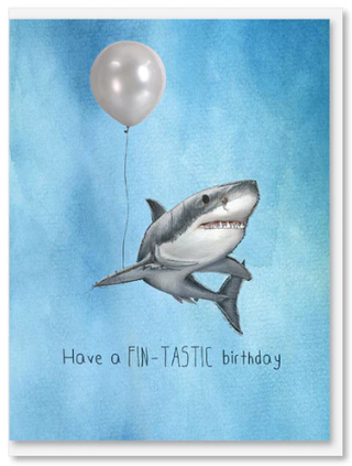 Birthday Card - Fin-Tastic