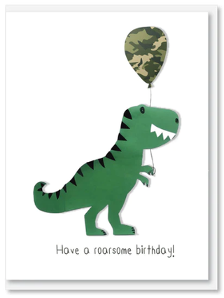 Birthday Card - Roarsome Dino