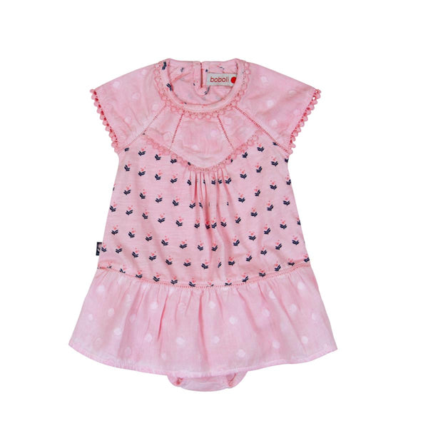 Boboli Dress - Pink Floral