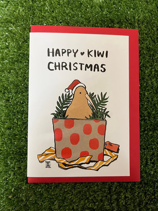 Christmas Card - Happy Kiwi Christmas