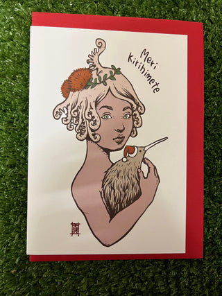 Christmas Card - Meri Kirihimete