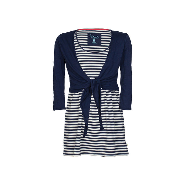 Frugi Womens Top & Tie Cardi