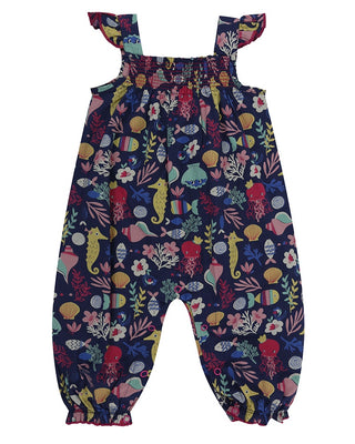 Lilly + Sid Dungaree - Sea Life