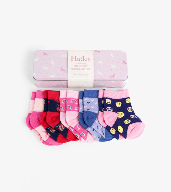 Hatley Mini Socks - Prancing Unicorns