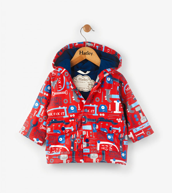 Hatley Mini Rain Jacket - Mr Fix-It