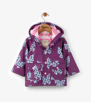 Hatley Mini Rain Jacket - Butterflies & Buds