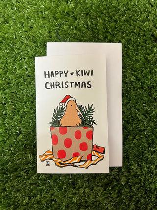 Mini Card -Happy Kiwi Christmas