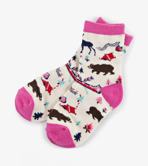 Hatley Socks - Pretty Sketch