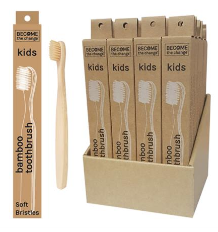 Kids Bamboo Toothbrush