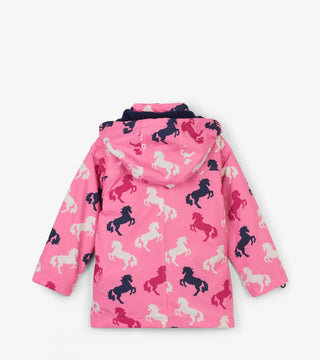 Hatley Winter Jacket - Playful Horses